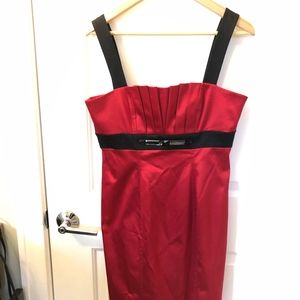 Jones New York Red Cocktail Dress